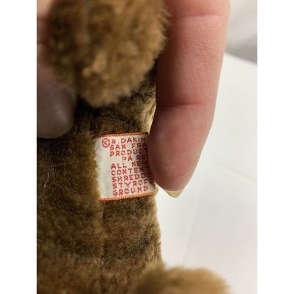 Vintage 1975 R. Dakin Walrus Plush San Francisco Nutshell Weighted EUC - Picture 3 of 5